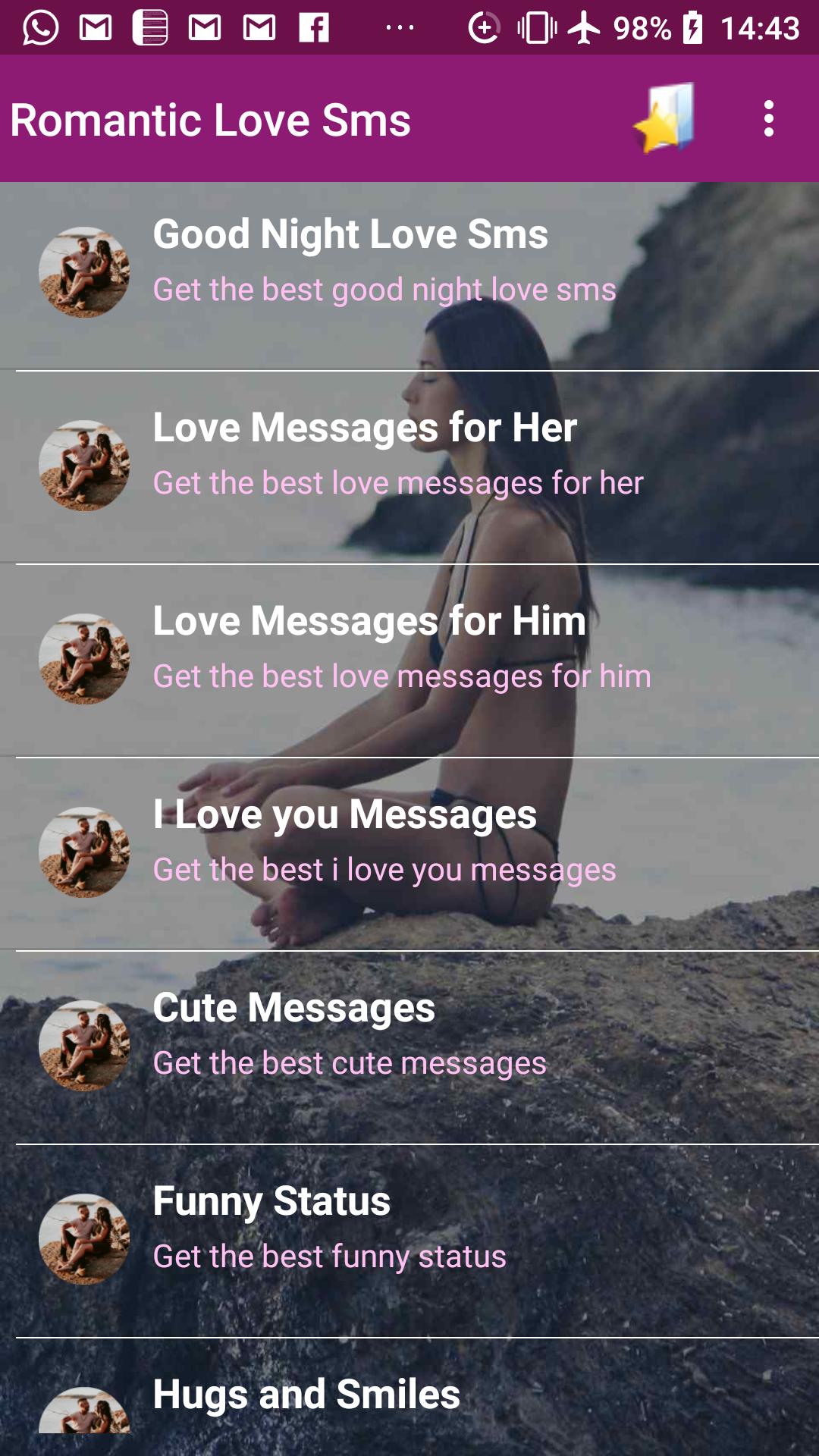 Romantic Love Sms APK for Android Download