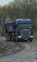 Fonds d'écran camions Scania Affiche