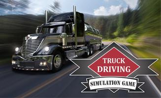 Truck Driving Simulation Game โปสเตอร์