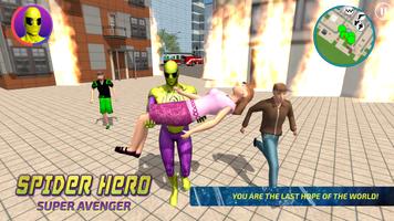 Spider Hero: Super Avenger capture d'écran 2