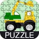 Vehicles Puzzles for Toddlers! icône