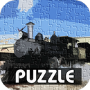 Steam Train Sliding Puzzle aplikacja