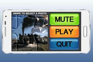 Steam Train Sliding Puzzle poster