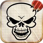 Draw Skull Tattoos-icoon