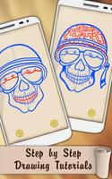 Draw Skull Tattoos screenshot 1