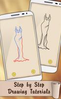 Draw Dresses and Gowns capture d'écran 3