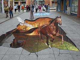 Idéias 3d arte de rua imagem de tela 1