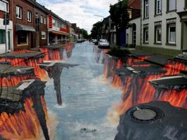 Idéias 3d arte de rua imagem de tela 2