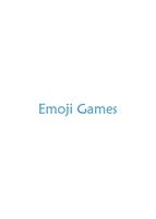 Emoji Mini Games Affiche