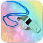 Whistle sounds icon