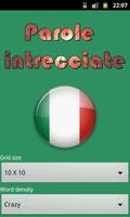 Parole Intrecciate italiano Affiche