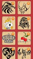 How draw tattoo easy पोस्टर