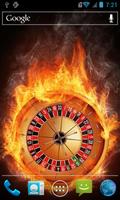 Fiery roulette LWP poster