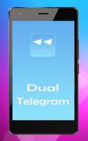 Dual telegram™ android poster