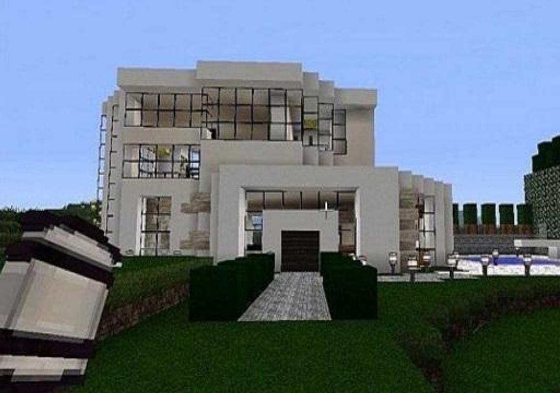 54 Desain Rumah  Minecraft  Terbaru Dan Terkeren Parkiran 