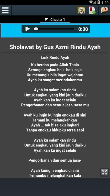 Lirik Lagu Ayah Versi Gus Azmi Info Dan Tips