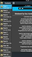 Mp3 Sholawat Gus Azmi Rindu Ayah+Lirik capture d'écran 1