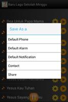 Baru Lagu Sekolah Minggu screenshot 2