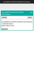 Soal SBMPTN SAINTEK SOSHUM 2018 Offline capture d'écran 3