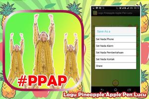 Lagu Pineapple Apple Pen Lucu تصوير الشاشة 1