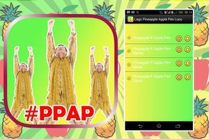 Lagu Pineapple Apple Pen Lucu تصوير الشاشة 2