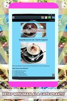 Resep Minuman Ala Cafe Praktis पोस्टर