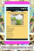 Resep Minuman Ala Cafe Praktis ภาพหน้าจอ 1