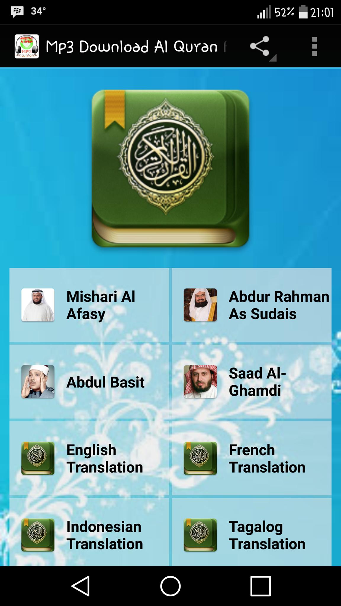 Mp3 Download Al Quran Free for Android - APK Download