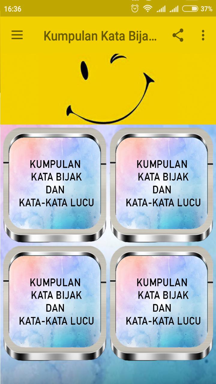 Kumpulan Kata Bijak Dan Lucu For Android Apk Download