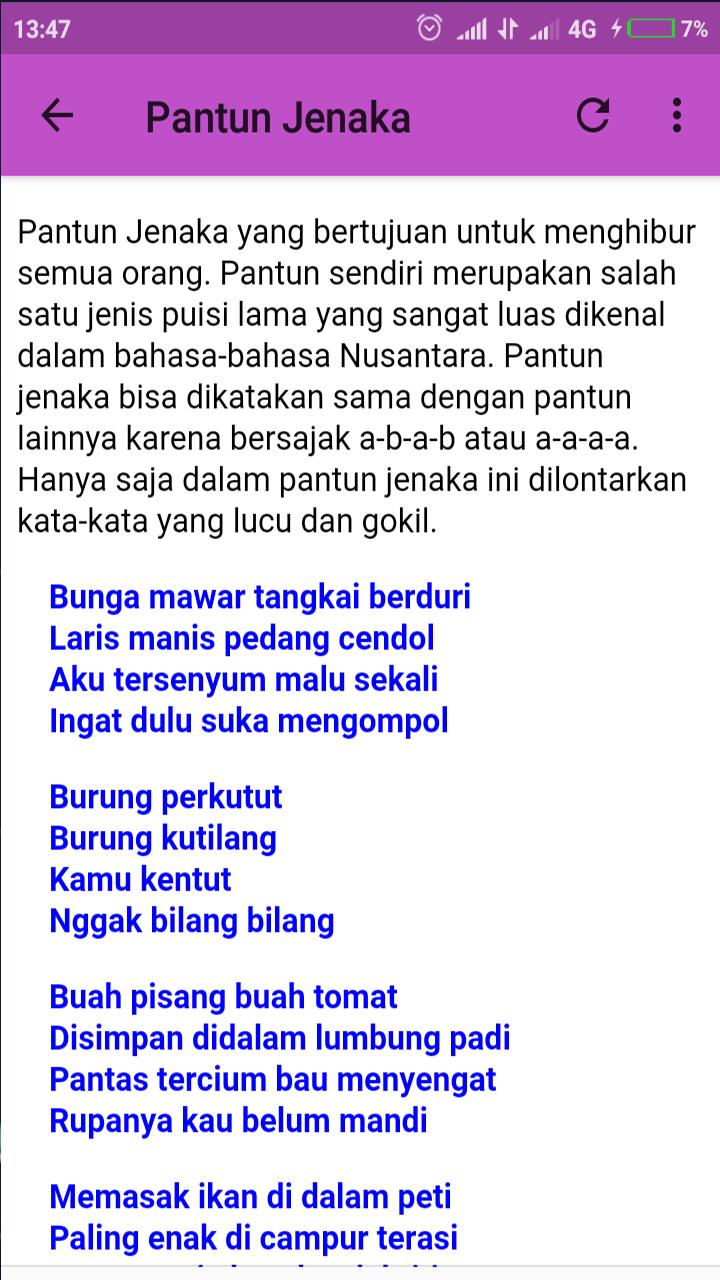100 Kumpulan Pantun Bahasa Jawa Lucu Bikin Ngakak