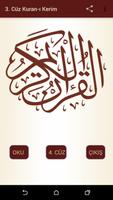 Kuran-ı Kerim 3.Cüz-poster