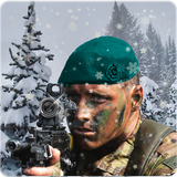 Army Commando Snow Missions icône