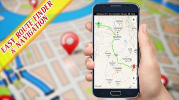 GPS Route Finder & Navigation imagem de tela 2