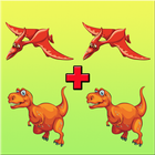 آیکون‌ Dinosaur Math Addition for Kid