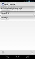 Habit Calendar اسکرین شاٹ 2