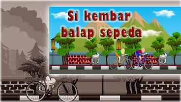 Si Kembar Balap Sepeda poster
