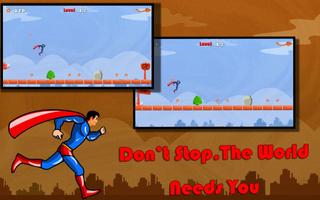 Superman Super Hero Runner screenshot 1