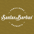 Santas Barbas Barbería simgesi