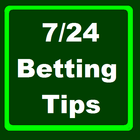 7/24 Betting Tips icône