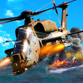 Gunship Helicopter Air Strike  icon