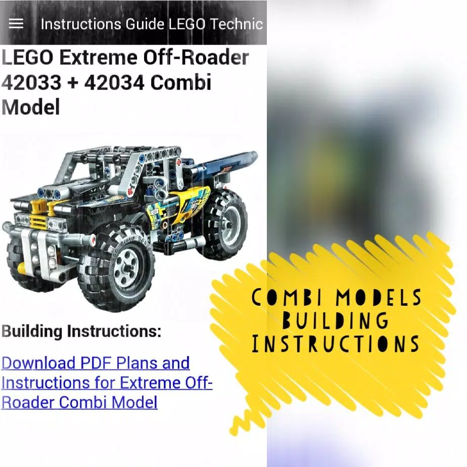 Instruction Guide LEGO Technic APK for Android Download