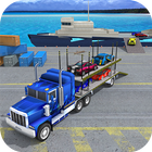 Ship Car Cargo Transport 아이콘