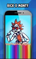 Beth Coloring Sheets-Rick Coloring Pages For Kids screenshot 2