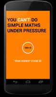 Simple Math Under Pressure Affiche