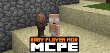 Baby Player mod for Minecraft