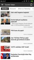 Turkey News Reader Affiche