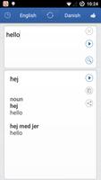 Danish English Translator syot layar 1