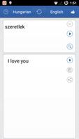 Hungarian English Translator capture d'écran 3
