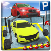 élevé voiture parking pro 2018 conduite simulateur icon