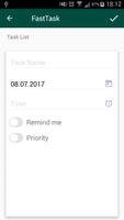 FastTask - to do list captura de pantalla 1